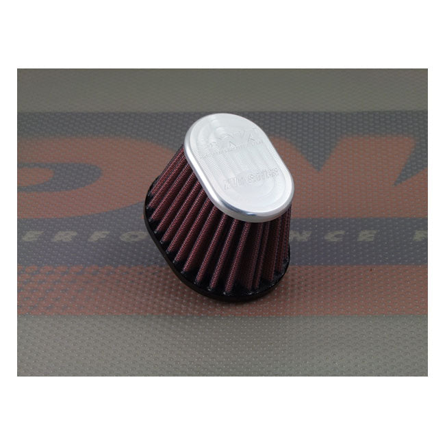 XV-Series Universal Air Filter Aluminium Oval - ID 38 MM