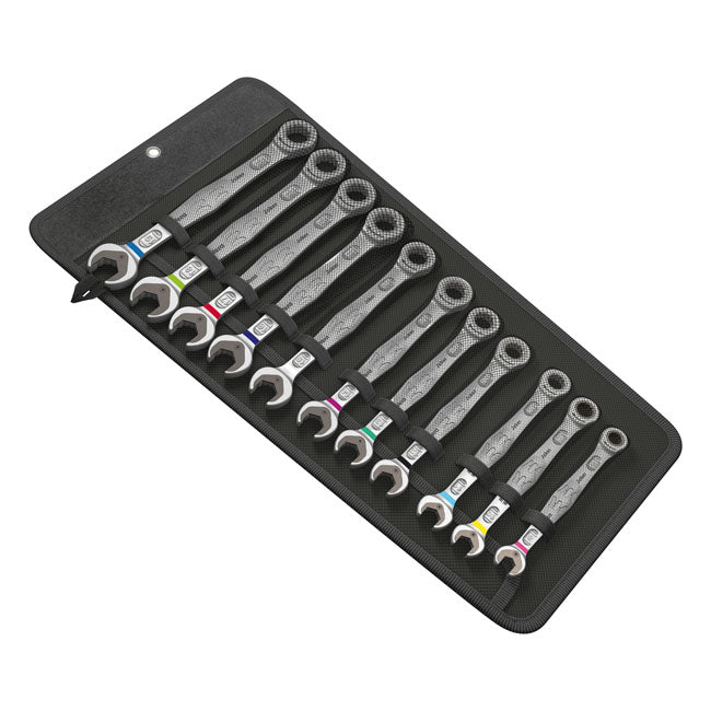 Ratcheting Wrench Set Joker Open / Box End - Metric 11 Pieces