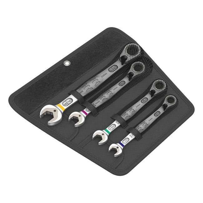 Ratcheting Wrench Set Joker Switch - US Sizes - 4 Pieces