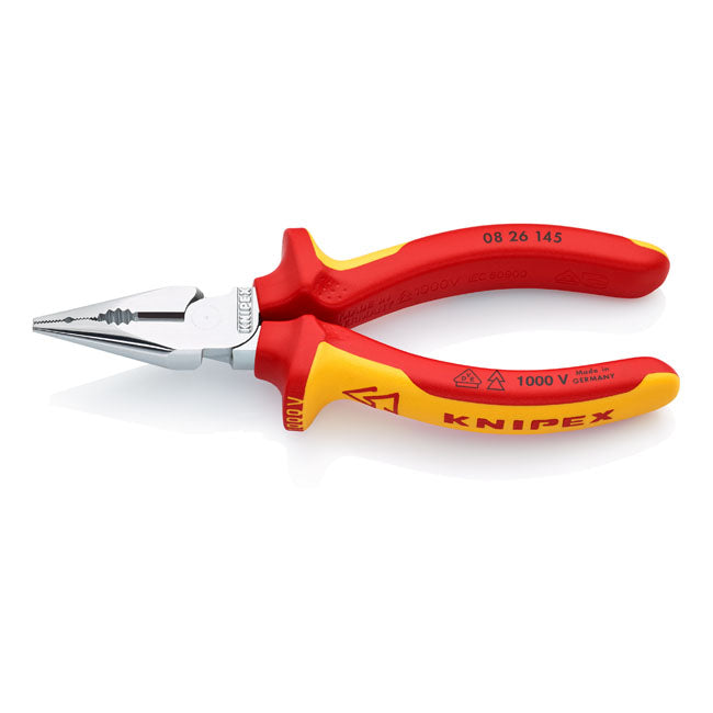 Needle Nose Combination Pliers - 145mm Length VDE