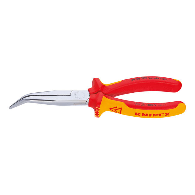 Snipe Nose Pliers With Side Cutter - 200mm Length VDE / 204 Gram