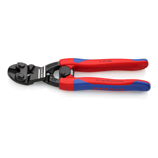 Compact Bolt Cutter With 20 Degree Angled Head - 200mm Length