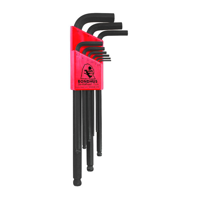 Allen Head / Ball-End Wrench Set Metric