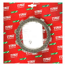Frictions Discs Clutch Plate Kit For Honda: 83 C VT PC08 500
