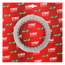 Steel Drive Plates Clutch Plate Kit For Kawasaki: 01-03 ZX-12 ZXT20A 1200