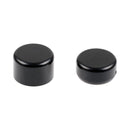 Rear Wheel Axle Cover Kit Gloss Black For 18-21 Softail FXBR/S Breakout