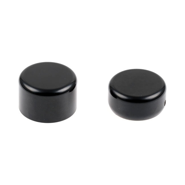 Rear Wheel Axle Cover Kit Gloss Black For 18-21 Softail FXBR/S Breakout