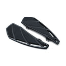 Phantom Driver Floorboards Gloss Black For 86-17 FL Softail