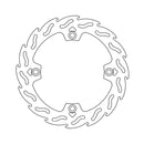 Flame Series Fixed Brake Rotor TUV Approved For Front Left: Honda: 88-92, 93-02 NX 650 Dominator