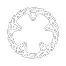 Flame Series Fixed Brake Rotor TUV Approved For Front Left: Aprilia: 12-up SRV 850 ABS