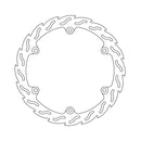 Flame Series Fixed Brake Rotor TUV Approved For Front Left: Honda: 14-21 CB 650 F