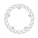 Flame Series Fixed Brake Rotor TUV Approved For Front Right: Honda: 14 CTX 700 D DCT