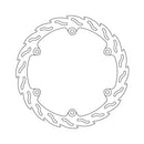 Flame Series Fixed Brake Rotor TUV Approved For Front Right: Honda: 13-21 CB 500 F