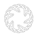 Flame Series Fixed Brake Rotor TUV Approved For Front Right: Yamaha: 14-16 SR 400 Rear: Yamaha: 09-15 XVS 950 A