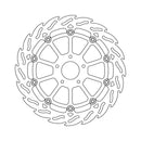 Flame Series Floating Brake Rotor TUV Approved For Front Left: KTM: 13-19 690 Duke ABS