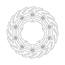 Flame Series Floating Brake Rotor TUV Approved For Front Left: Yamaha: 17-22 MT-10 1000 SP