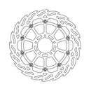 Flame Series Floating Brake Rotor TUV Approved For Front Left: Ducati: 17-20 Scrambler 800 Cafe Racer