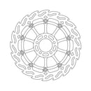 Flame Series Floating Brake Rotor TUV Approved For Front Left: Kawasaki: 02-04 Vulcan 1500 Mean Streak