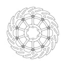 Flame Series Floating Brake Rotor TUV Approved For Front Left: Honda: 18-20 CRF 1000 L Africa Twin Adventure Sports
