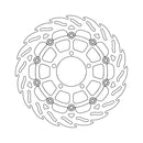 Flame Series Floating Brake Rotor TUV Approved For Front Right: Triumph: 18-21 Bonneville 1200 Bobber Black