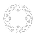 Flame Series Brake Rotor TUV Approved For Rear: Ducati: 97-03 748 Biposto