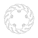 Flame Series Brake Rotor TUV Approved For Rear: Ducati: 03-07 749 R