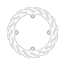 Flame Series Brake Rotor TUV Approved For Rear: Honda: 99-02 XL 1000 Varadero Non-ABS