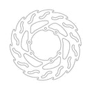 Flame Series Brake Rotor TUV Approved For Rear: Yamaha: 90-94, 95-03 XT 600 E