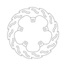 Flame Series Brake Rotor TUV Approved For Rear: Aprilia: 15-17 Caponord 1200 Rally