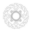 Flame Series Brake Rotor TUV Approved For Rear: Kawasaki: 15-17 Versys 650 LT ABS