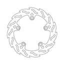 Flame Series Brake Rotor TUV Approved For Rear: Suzuki: 07-12 SV 650 S ABS