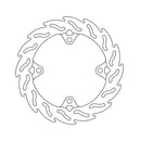 Flame Series Brake Rotor TUV Approved For Rear: Honda: 22 CB 500 X