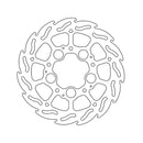 Flame Series Brake Rotor TUV Approved For Rear: Honda: 19 VFR 800 F Plus ABS