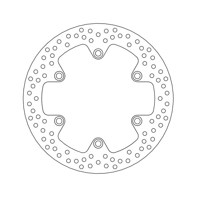 Halo Series Fixed Brake Rotor TUV Approved For Front Left & Right: Honda: 89-98 Pacific Coast 800