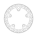 Halo Series Fixed Brake Rotor TUV Approved For Front Left: Honda: 14 CB 1100 EX Cast Wheel