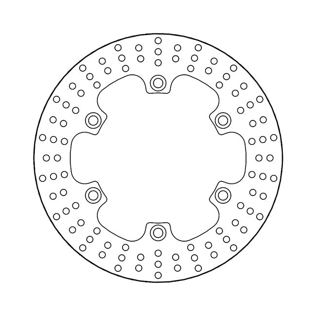 Halo Series Fixed Brake Rotor TUV Approved For Front Left: Honda: 87-90, 91-96 XLV 600 Transalp