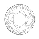 Halo Series Fixed Brake Rotor TUV Approved For Front Right: KTM: 03-06 950 Adventure