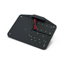 License Plate Holder Only With LED Platelight European Black