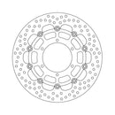 Halo Series Floating Brake Rotor Black TUV Approved For Front Left: Suzuki: 08 GSX-R 600