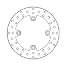 Halo Series Brake Rotor TUV Approved For Rear: Honda: 82-88 CB 400 N