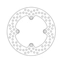 Halo Series Brake Rotor TUV Approved For Rear: Ducati: 97-03 748 Biposto