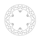 Halo Series Brake Rotor TUV Approved For Rear: KTM: 94-98 620 Duke