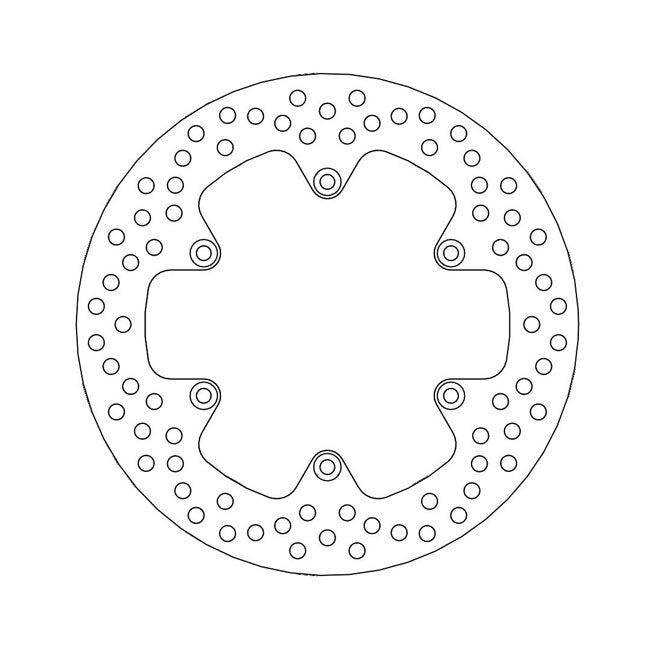 Halo Series Brake Rotor TUV Approved For Rear: KTM: 94-98 620 Duke