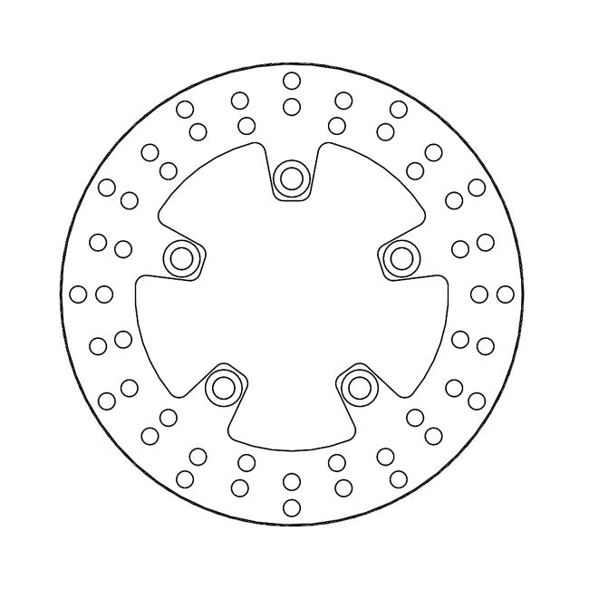 Halo Series Brake Rotor TUV Approved For Rear: Suzuki: 04-05, 06-07, 08, 97-03 GSX-R 600