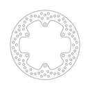 Halo Series Brake Rotor TUV Approved For Rear: Yamaha: 02-03 YZF R1 1000