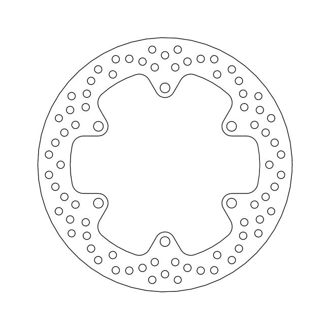 Halo Series Brake Rotor TUV Approved For Rear: Yamaha: 02-03 YZF R1 1000