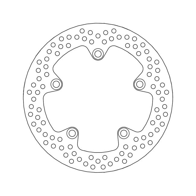 Halo Series Brake Rotor TUV Approved For Rear: Suzuki: 06 Bandit 1200 S ABS