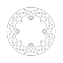 Halo Series Brake Rotor TUV Approved For Rear: Honda: 09 CBR 600 RR ABS