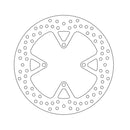 Halo Series Brake Rotor TUV Approved For Rear: Suzuki: 90-97 Bandit 400