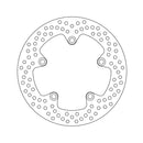 Halo Series Brake Rotor TUV Approved For Rear: Honda: 14 CTX 700 D DCT